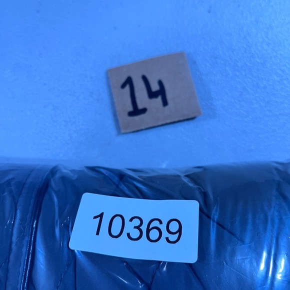 Lauren Ralph Lauren Jacket Womens Large Gray Brown Quilted Snap Lightweight Poly - Picture 15 of 15